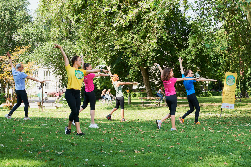 Bewegt Im Park Geht Wieder Los Sportunion Salzburg