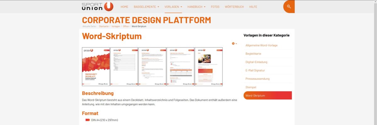 CD-Plattform Screenshot