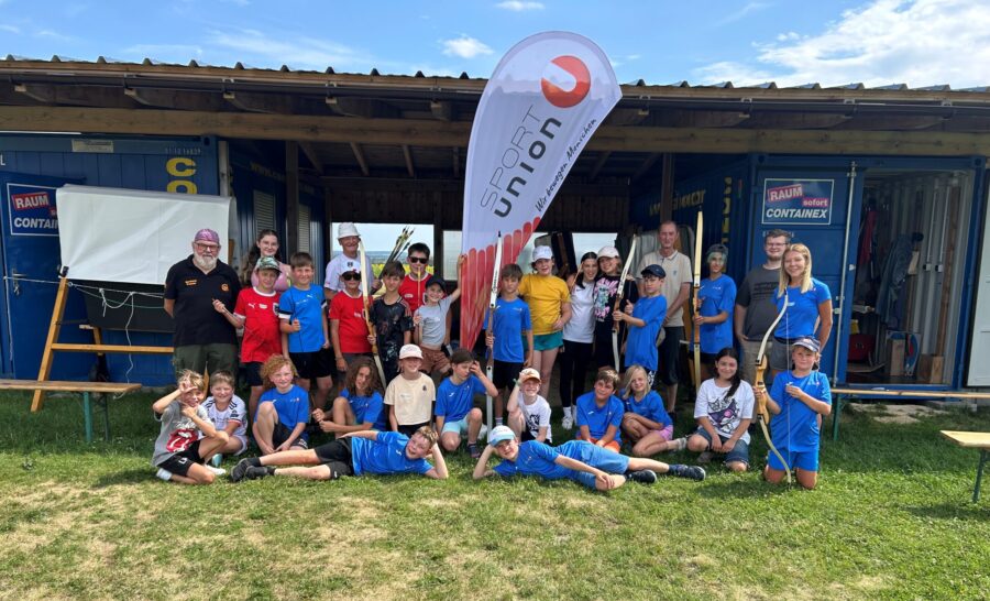 Gruppenfoto vom SPORTUNION actioncamp in Eisenstadt Woche 2