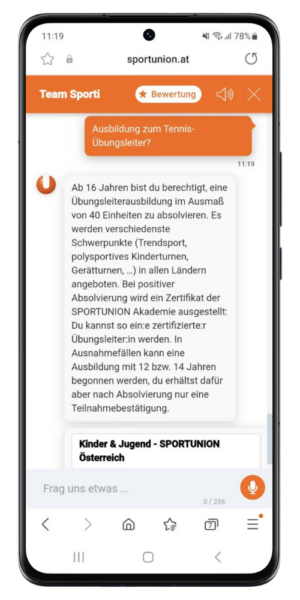 Chatbot-Bildschirm4