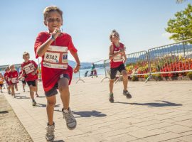 Kinderlauf Kärnten Läuft 2012 Kinder beim Laufmarathon