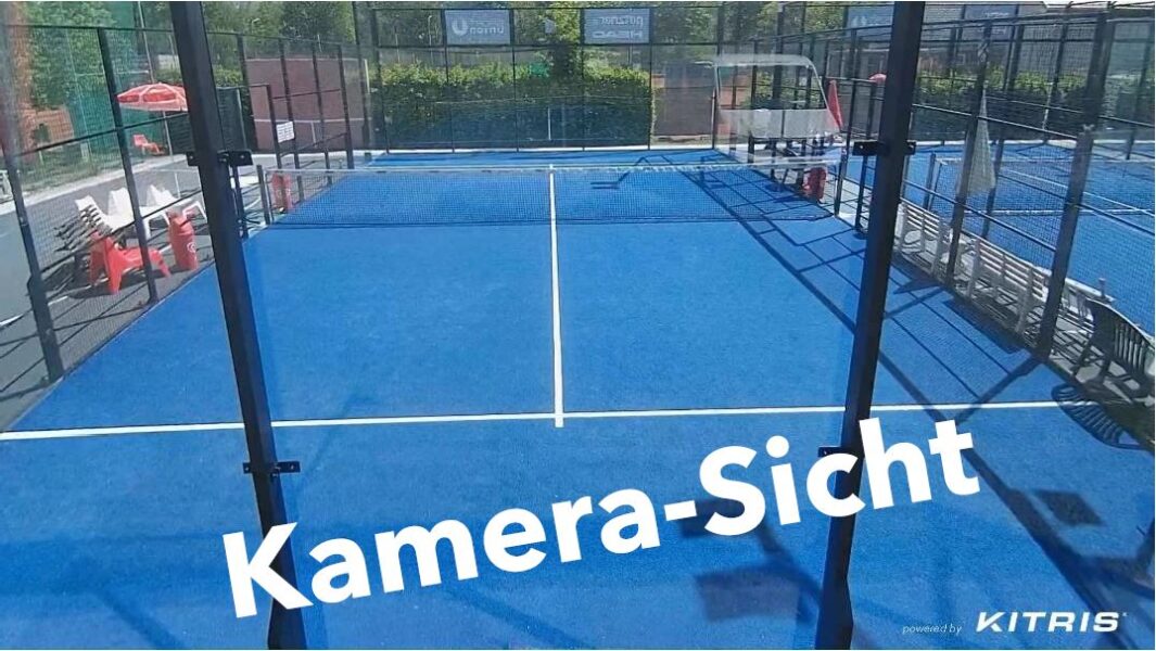 Padeltennis-Kamerasicht