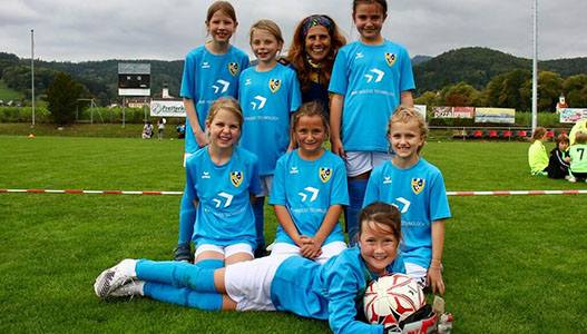 Gruppenfoto Fußballkinder