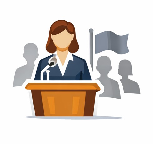 Führung und Repräsentation