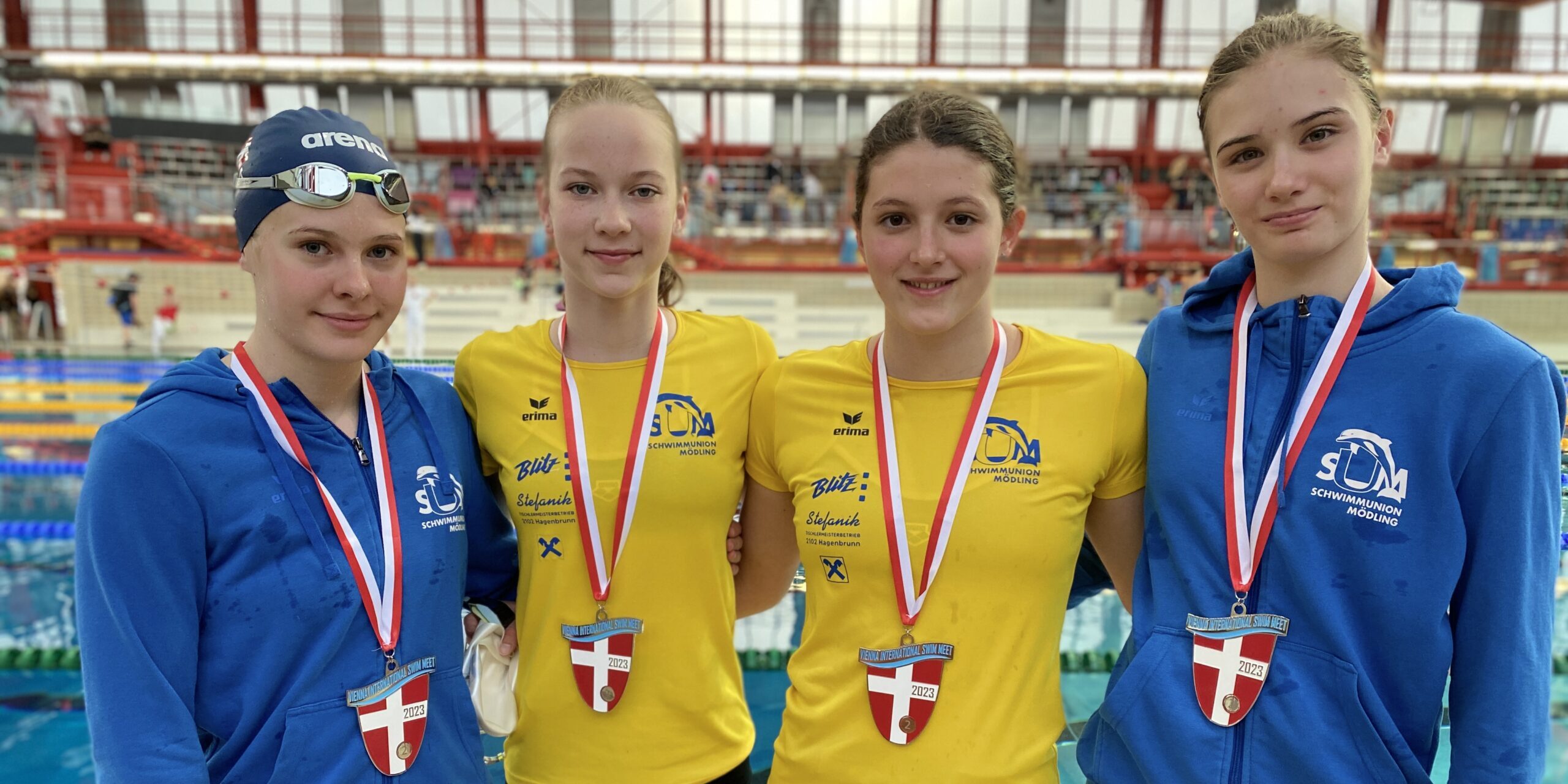 Viel Grund zur Freude beim Vienna Int. Swim Meeting SPORTUNION