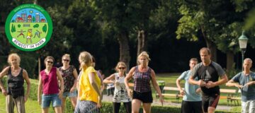 Bewegt im Park