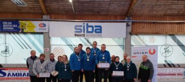 Plätze 1-3 bei der Siegerehrung