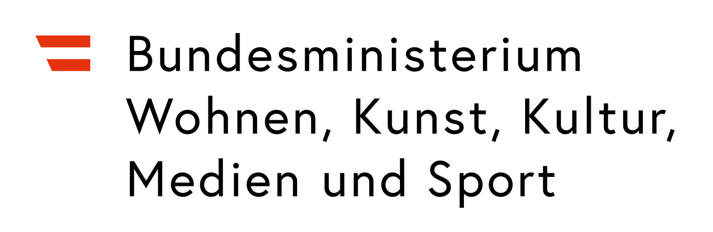 Logo Bundesministerium Wohnen, Kunst, Kultur, Medien und Sport