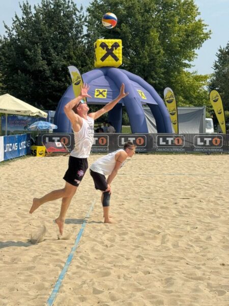 Beachvolleyball in Action