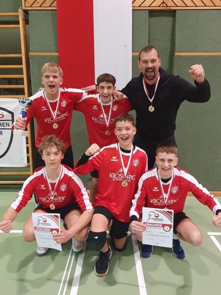 Faustball_Erfolgreicher Faustball-Nachwuchs bei der UFG Grieskirchen Pötting U16 holt Landesmeistertitel, U12 gewinnt Bronze_2025_U16m-Landesmeister - (c) UFG GrieskirchenPötting