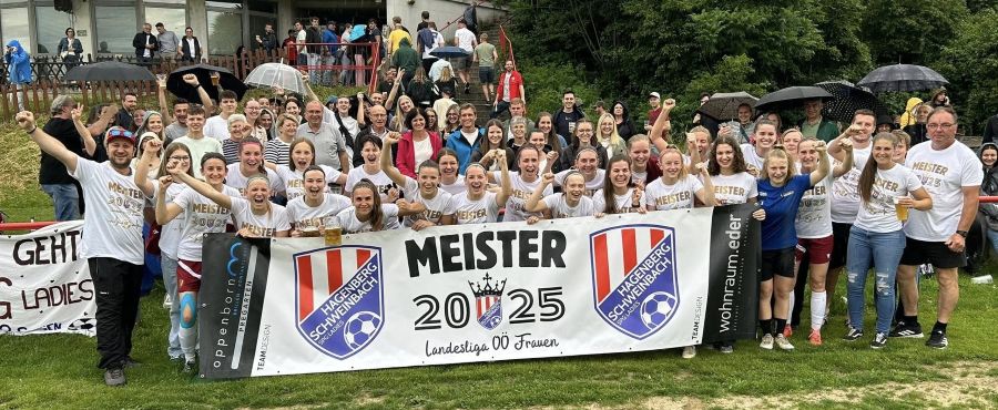 Fußball_SPG SchweinbachHagenberg feiert Aufstieg in die Frauen-OÖ-Liga - (c) SPORTUNION Schweinbach