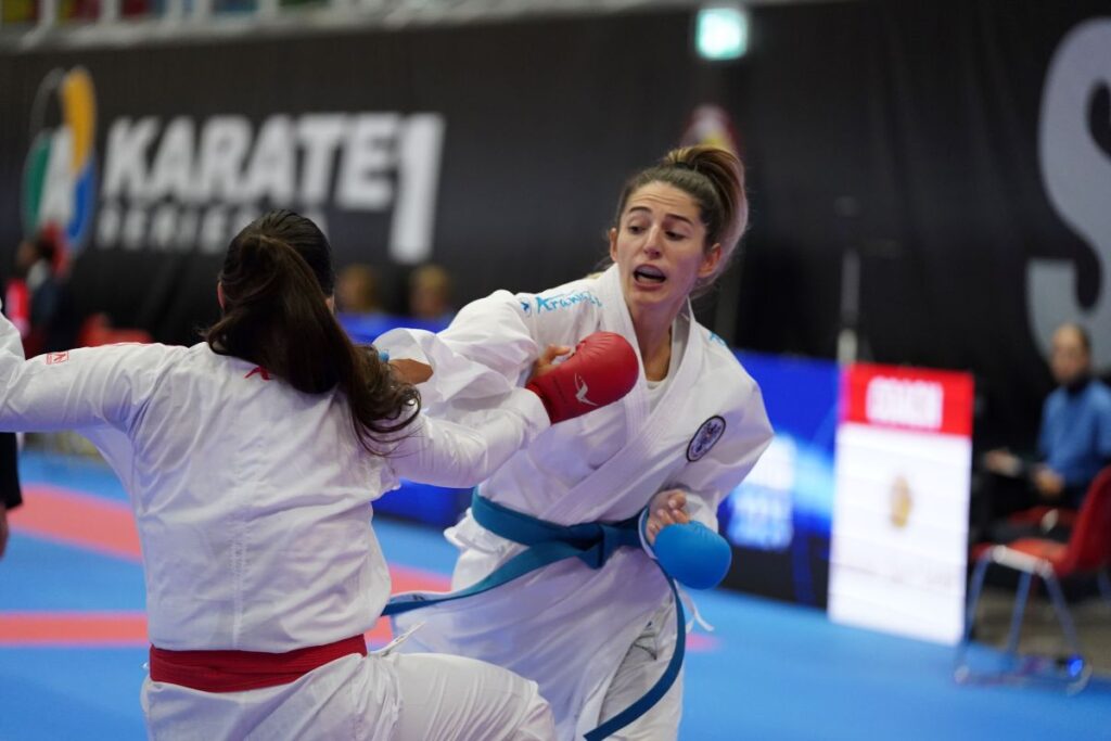 Karate_ Platz 17 für Lejla Topalovic beim Premier League-Auftakt in Paris - by Martin Kremser