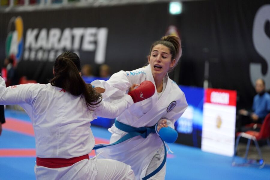 Karate_ Platz 17 für Lejla Topalovic beim Premier League-Auftakt in Paris - by Martin Kremser