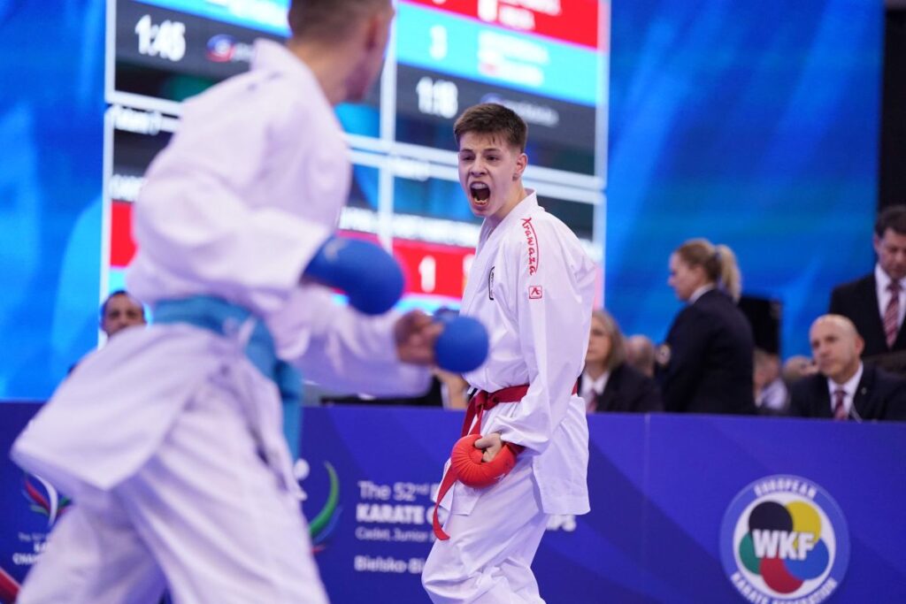 Karate_Sensation perfekt - Nr. 147 der Welt holt EM-Gold - Nachwuchs-EM in Polen Cheban gewinnt U16-EM-Finale 2zu0 - (c) Martin Kremser