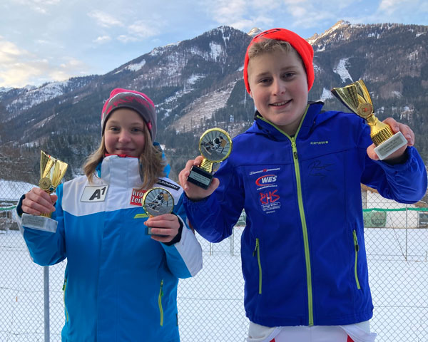 Kindercup-Skifahren