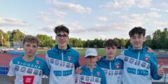 Gruppenfoto mit den SU IGLA long life Athleten
