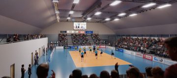 UVC Ried bekommt eigene Volleyballhalle - Innenansicht