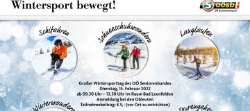Wintersporttag Seniorenbund Übersicht