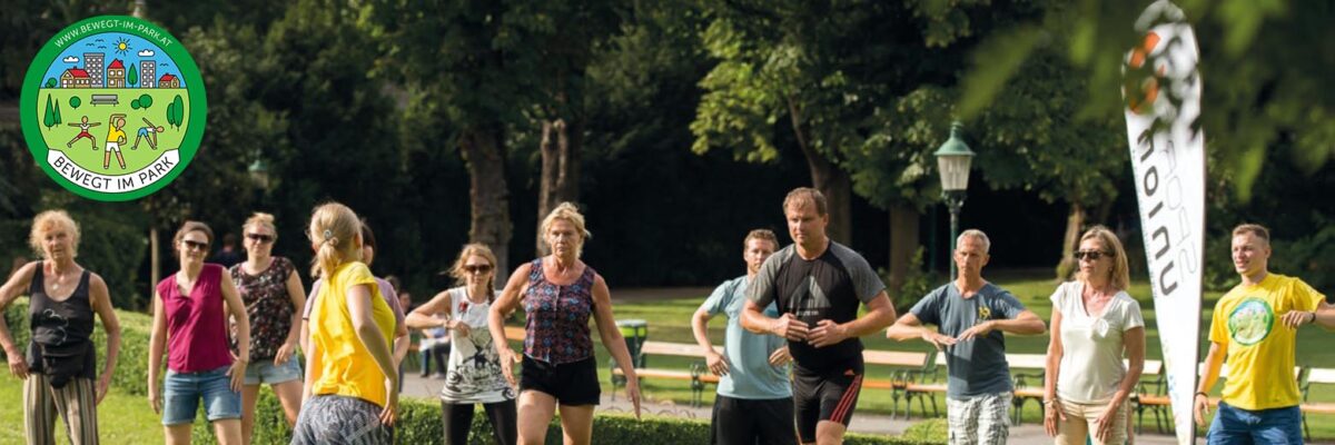 Bewegt im Park