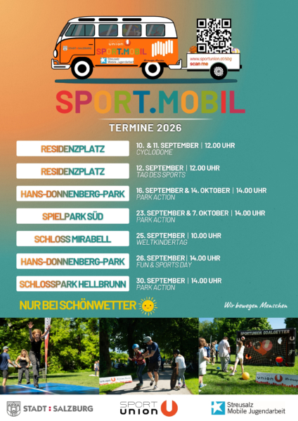 SPORT.MOBIL Termine Herbst 2026 SPORT.MOBIL Termine Herbst 2026