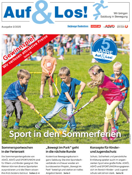 Titelseite Auf & Los_2. Ausgabe 2025