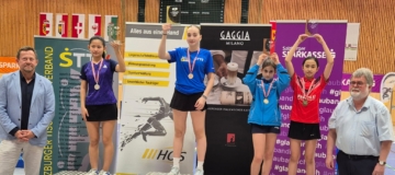 U15 ÖM 2026 Siegerehrung Mädchen Einzel