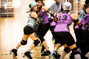 Dust City Rollers in Action