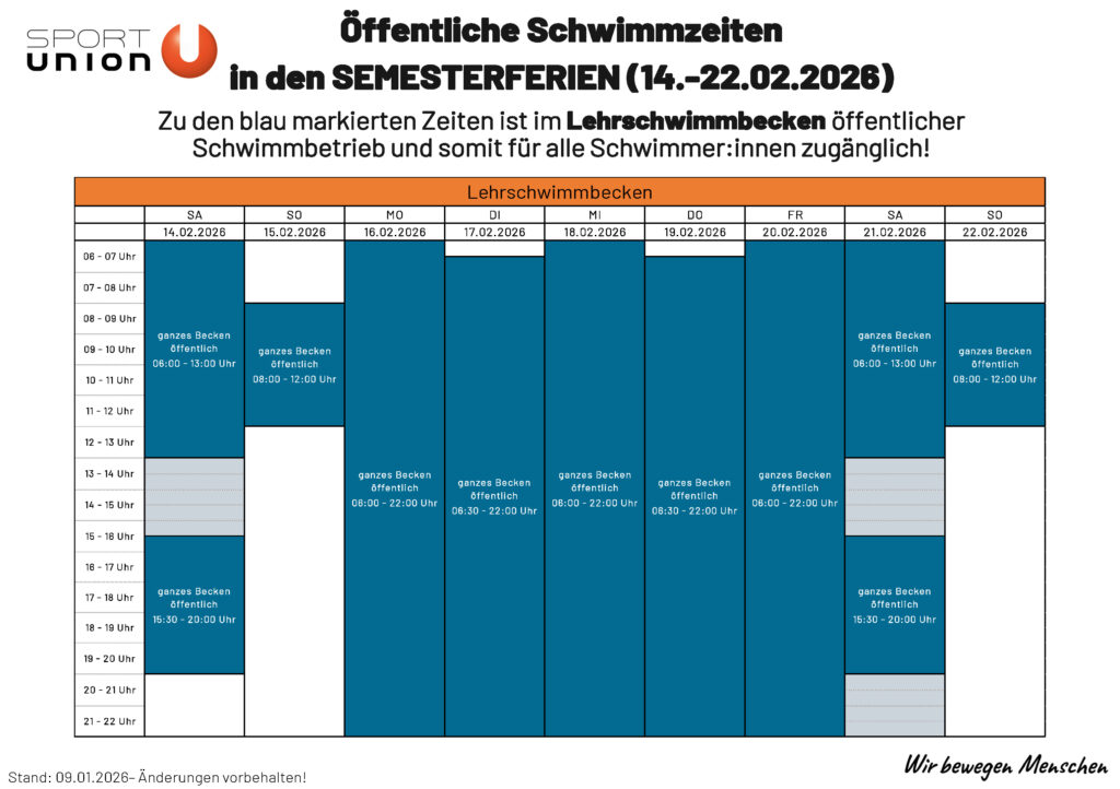 Hinweisschild_Schwimmzeiten Semesterferien 2026_Seite_2