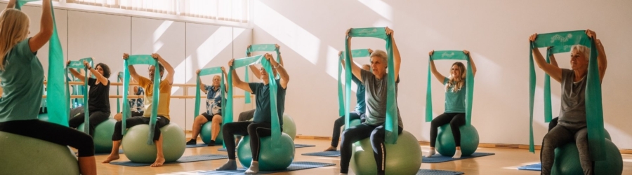 Jackpot fit Gruppe Theraband