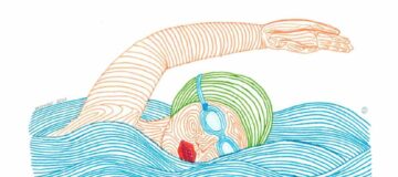 Schwimmbewerb