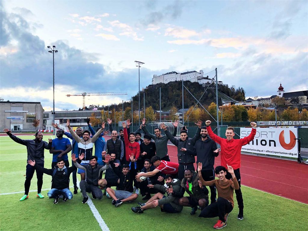Gruppenfoto Beyond Sport in Salzburg