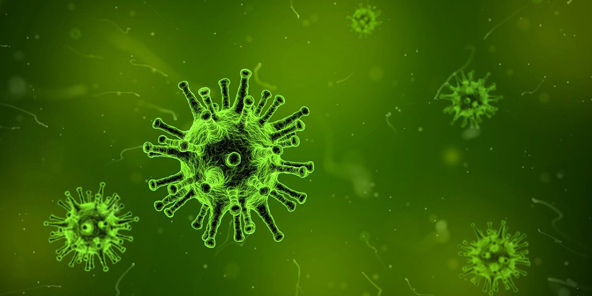 Corona-Virus Hintergrund