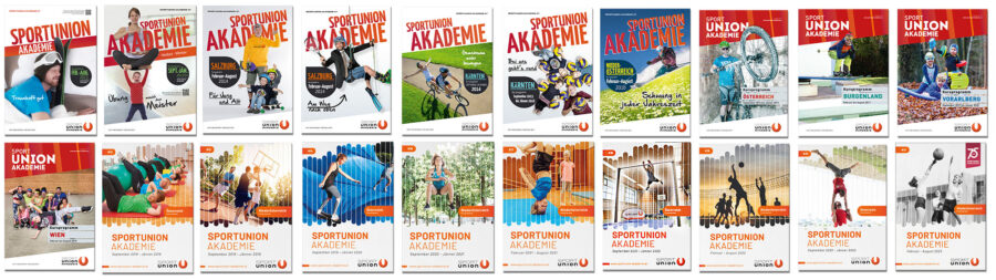 Cover der SPORTUNION Akademie 2013-2023
