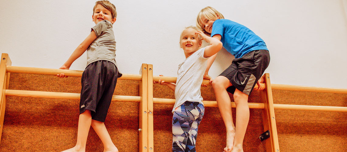 Bewegungsstationen für Kinder