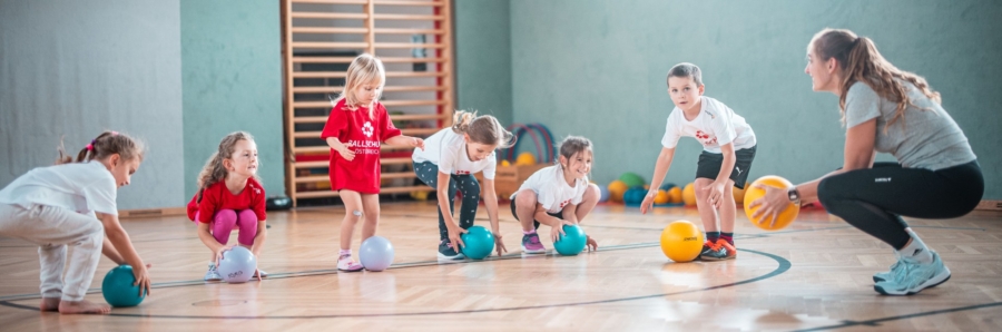 Ballschule im Kindergarten