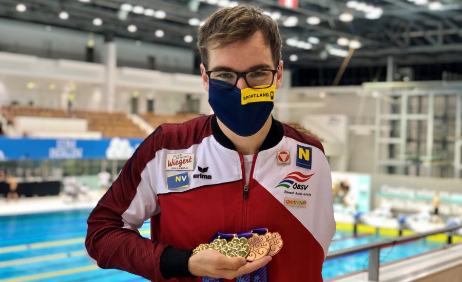 Para-Schwimmer Andreas Onea gewinnt drei Medaillen in Berlin