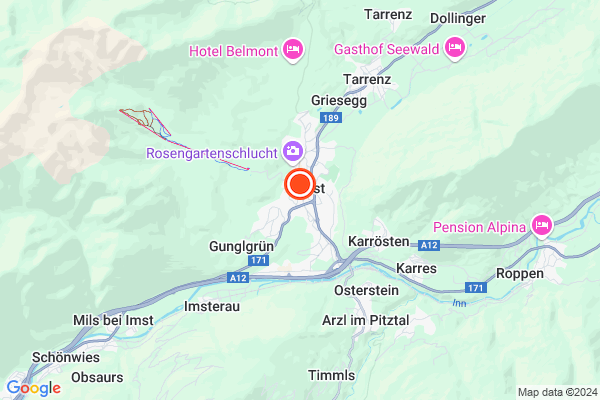 Bild der Adressposition auf der Karte