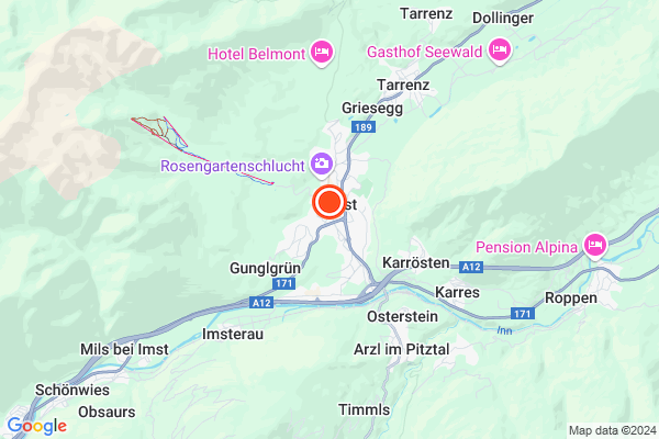 Bild der Adressposition auf der Karte