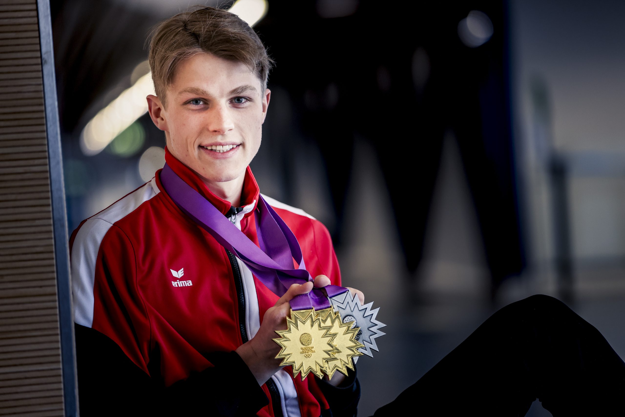 3 Medaillen für Jonas Schuster bei den EYOF - SPORTUNION Österreich