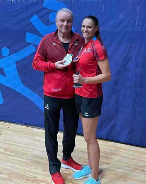 Manfred Eppenschwandtner und Alisa Buchinger mit World Games Silber