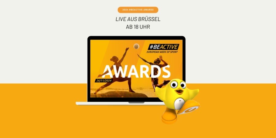 2024 #BeActive Awards - Website Bild