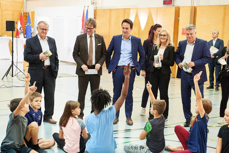 Pressekonferenz von SPORT AUSTRIA zur Täglichen Bewegungseinheit