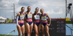 4 x 100 m-Frauenstaffel