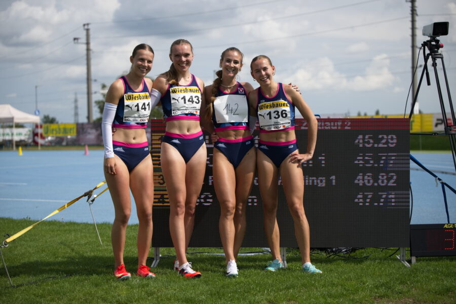 4 x 100 m-Frauenstaffel