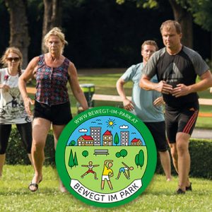 Bewegt im Park Titelbild