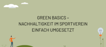 GREEN BASICS – NACHHALTIGKEIT IM SPORTVEREIN EINFACH UMGESETZT (1)