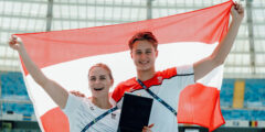 Alexander Auer und Victoria Hudson