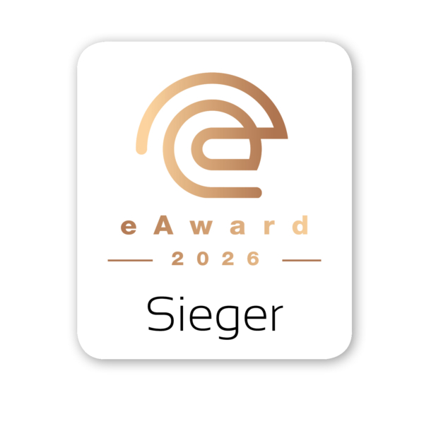 eAward 2026 Sieger eAward Sieger 2026 Badge
