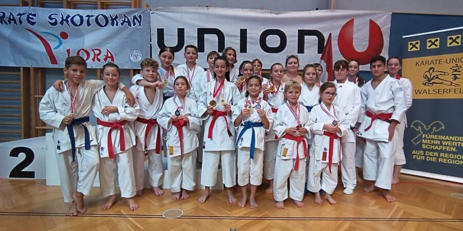 SiegerInnen der Karate Bundesmeisterschaften 2022