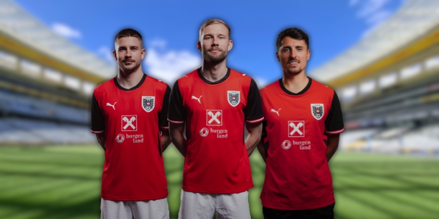 ÖFB WM Kader Romano Schmid, Alessandro Schöpf und Konrad Laimer